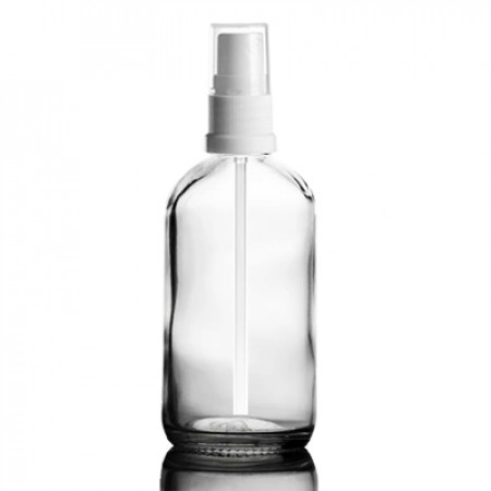 120 ml Euro Bottle With White Sprayer