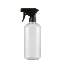 16 Oz Pet Bottle With Black Sprayer