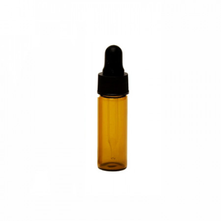 1 Dram Amber Glass Vial With Dropper