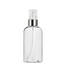 2 Oz Boston PET Bottle With Silver White Sprayer