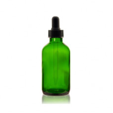 2 Oz Green Bottle With Black Atomizer