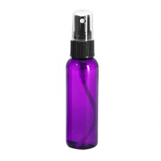 2 Oz Purple Bottle With Black Atomizer