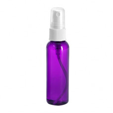 2 Oz Purple Bottle With White Atomizer