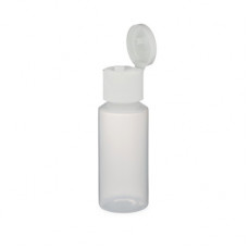 30 ml Natural Cylinder Bottle With Snap Top