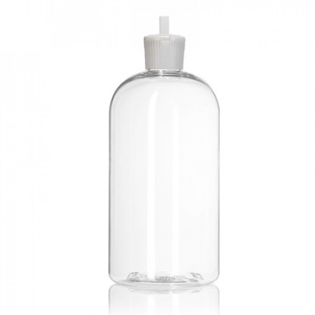 32 Oz Boston PET Bottle With Lock Top Cap