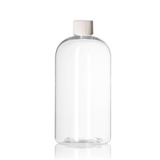 32 Oz Boston PET Bottle With White Cap