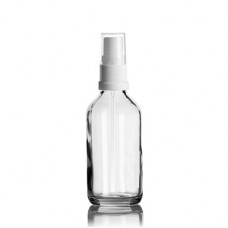 60 ml Euro Bottle With White Sprayer