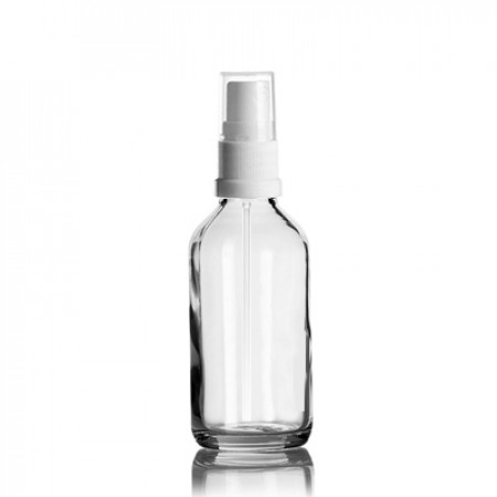 60 ml Euro Bottle With White Sprayer