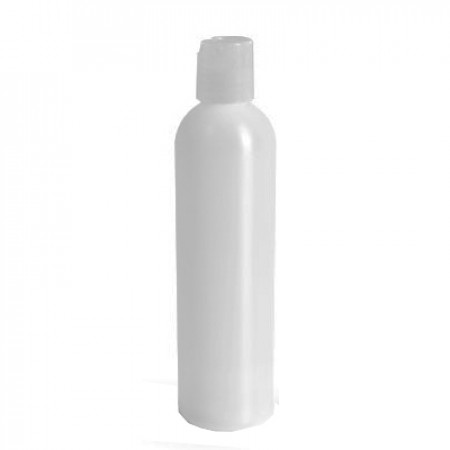 8 Oz Natural Bottle With Natural Disc Top Cap