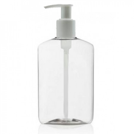 8 Oz PET Oval Bottle With Pump