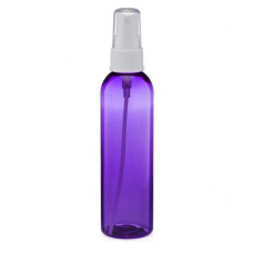 8 Oz Purple PET Bottle With White Sprayer