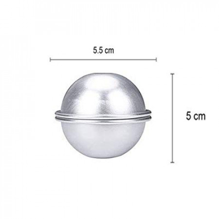 Medium Aluminium Bath Bomb Mold