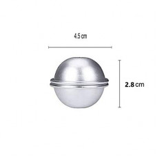 Small Aluminium Bath Bomb Mold