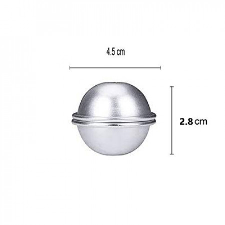 Small Aluminium Bath Bomb Mold