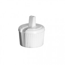 24-410 White Lock Top Cap