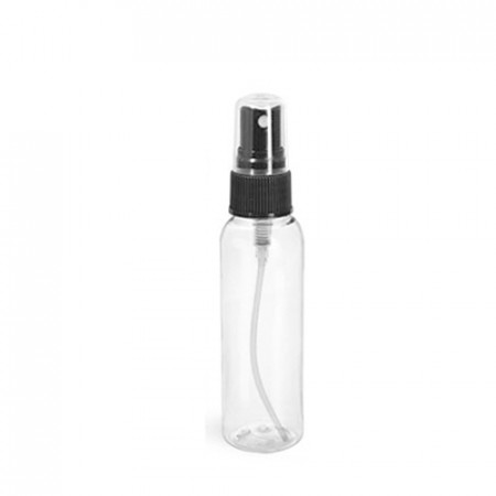 2 Oz Bullet PET Bottle With Black Sprayer