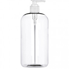 32 Oz Boston PET Bottle With White Lotion Pump