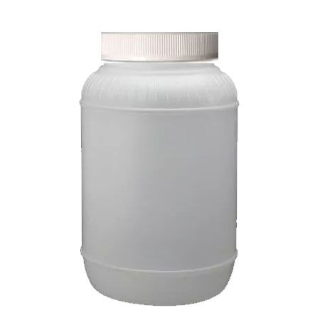 4 Litre HDPE Jar Whit White Cap