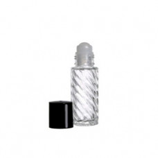 5ml Roll On Glass Bottle Swirl With Cap