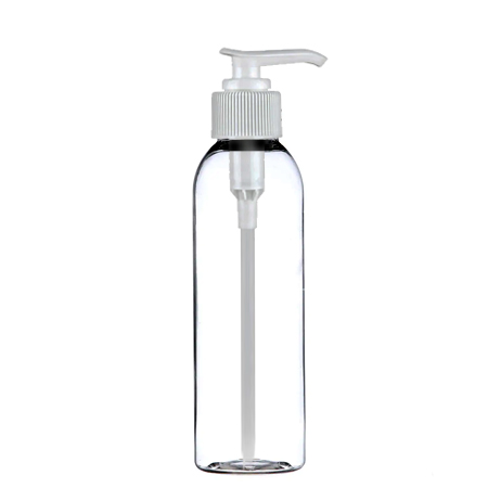 4 Oz PET Bottle With White Lotion Pump