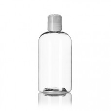 8 OZ Boston Pet Bottle With Natural Disc Top Cap