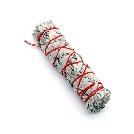  WHITE SAGE SMUDGE STICK 9 INCHES