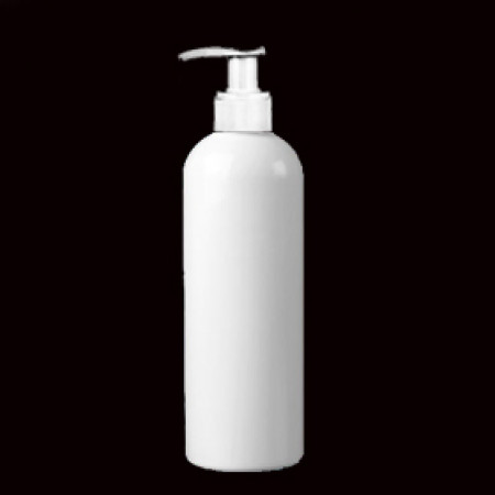 8 Oz White Pet Bottle With White Pump