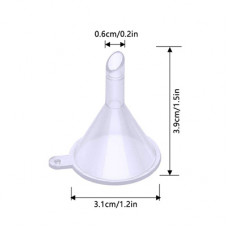 Mini Natural Plastic Funnel