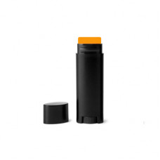 Black Oval Lip Balm Tube .15