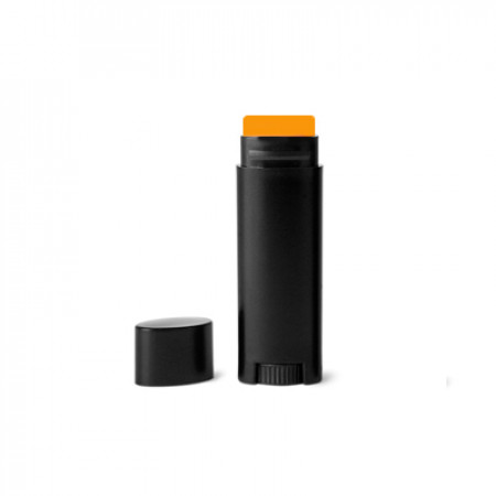 Black Oval Lip Balm Tube .15