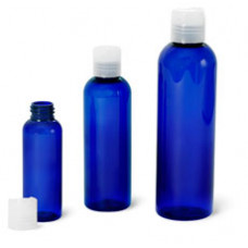 Blue Pet Bottle W Natural Disc Cap