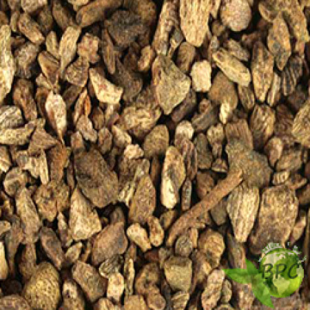 RHUBARB ROOT CUT AND SIFTED